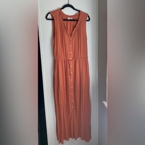 Burnt Orange Dress / GAP / M